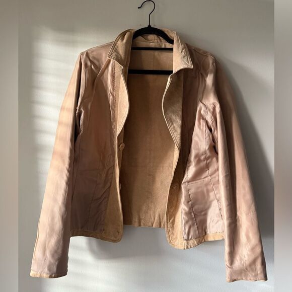Women's Uniform John Paul Richard Leather Suede Western Jacket Size L - Picture 6 of 7